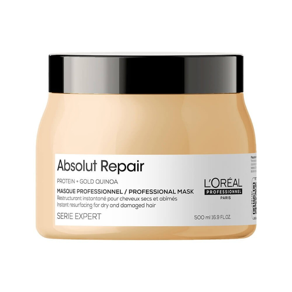 Loreal Serie Expert Absolut Repair Gold Quinoa And Protein Hair Mask 500ml