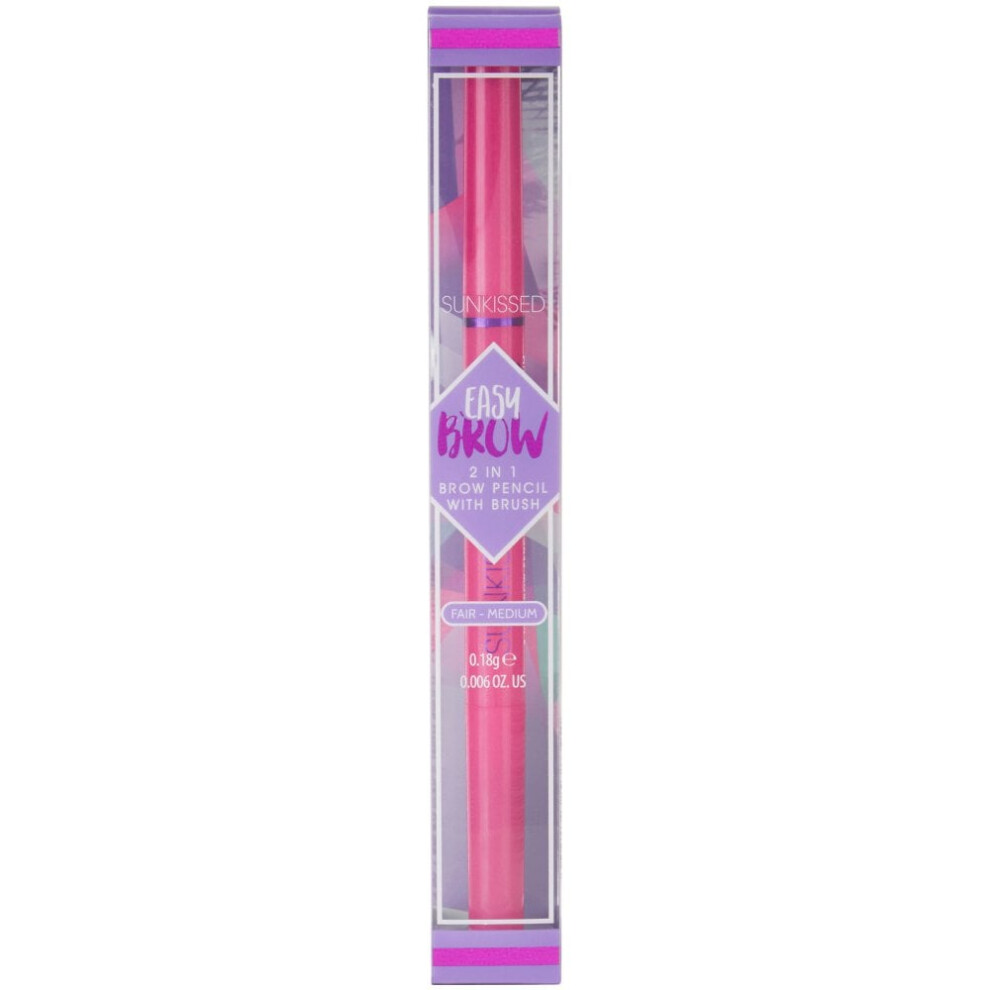 Sunkissed Easy Brow 2In1 Pencil Fair Med.