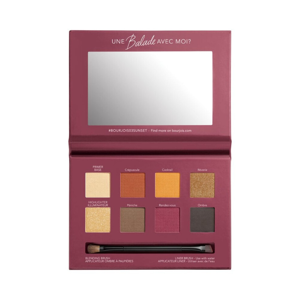 Bourjois No 3 Quai De Seine Sunset Edition 4 In 1 Eye Palette 