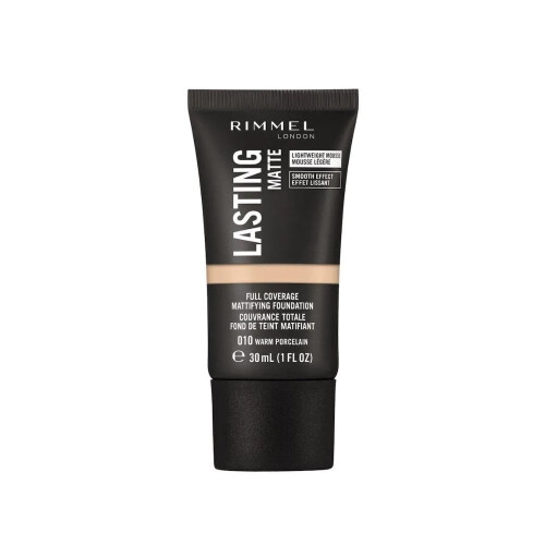 Rimmel Rimmel Lasting Matte Foundation - 010 Warm Porcelain
