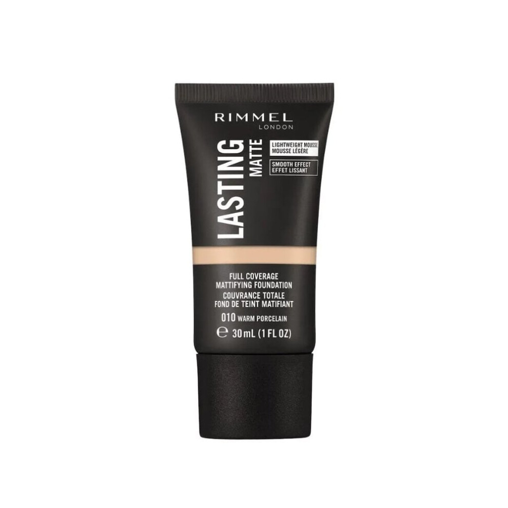 Rimmel Lasting Matte Foundation - 010 Warm Porcelain