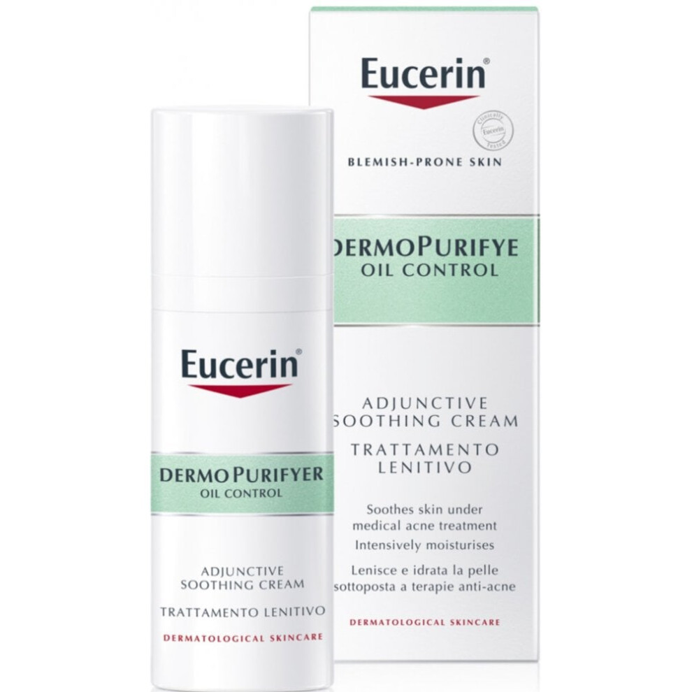 Eucerin Dermo Purifyer Adjunctive Soothing Cream 50ml