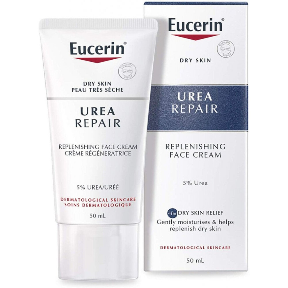 Eucerin Dry Skin Replenishing Face Cream 5% Urea 50ml