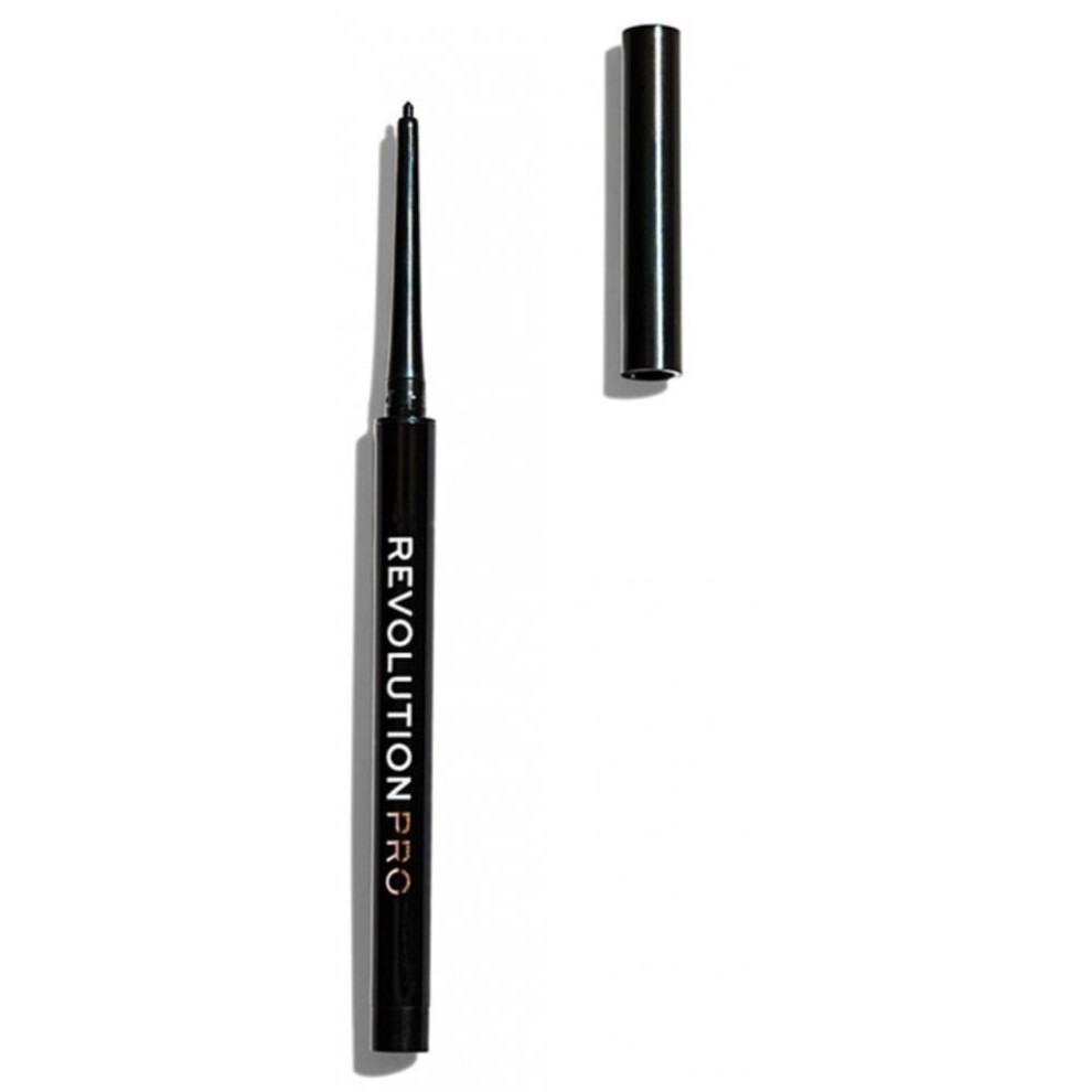 Revolution Pro - Ultra Fine Gel Pencil Eyeliner - Blackest Black