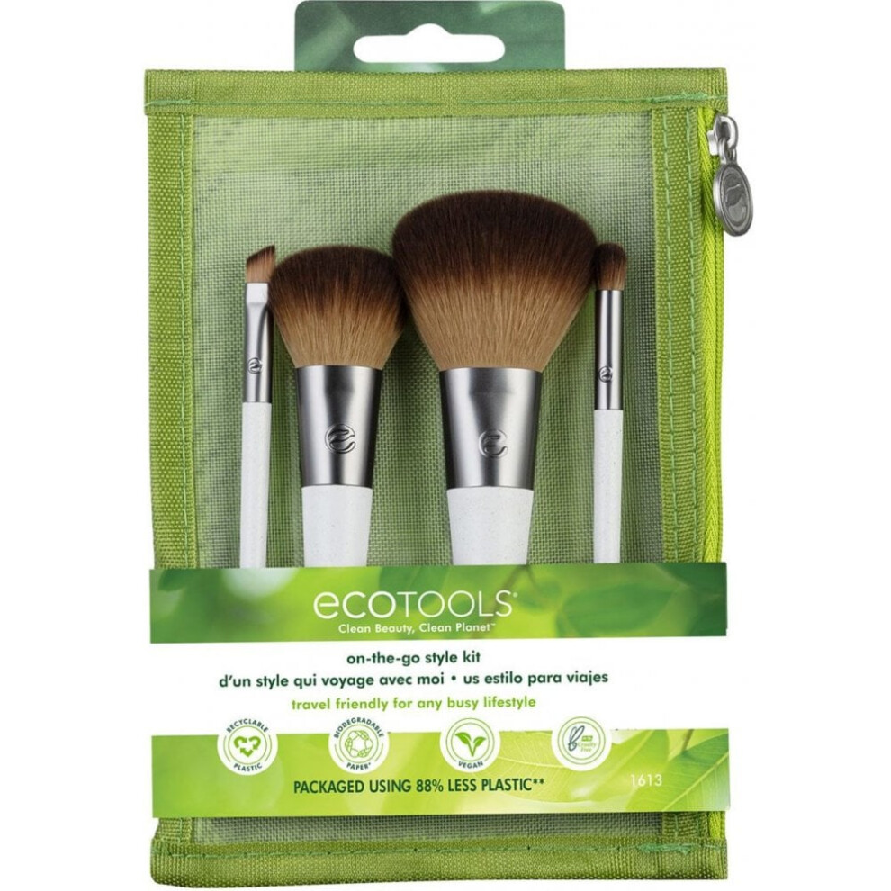 EcoTools on The Go Style Kit Makeup Brushes 5 Pieces