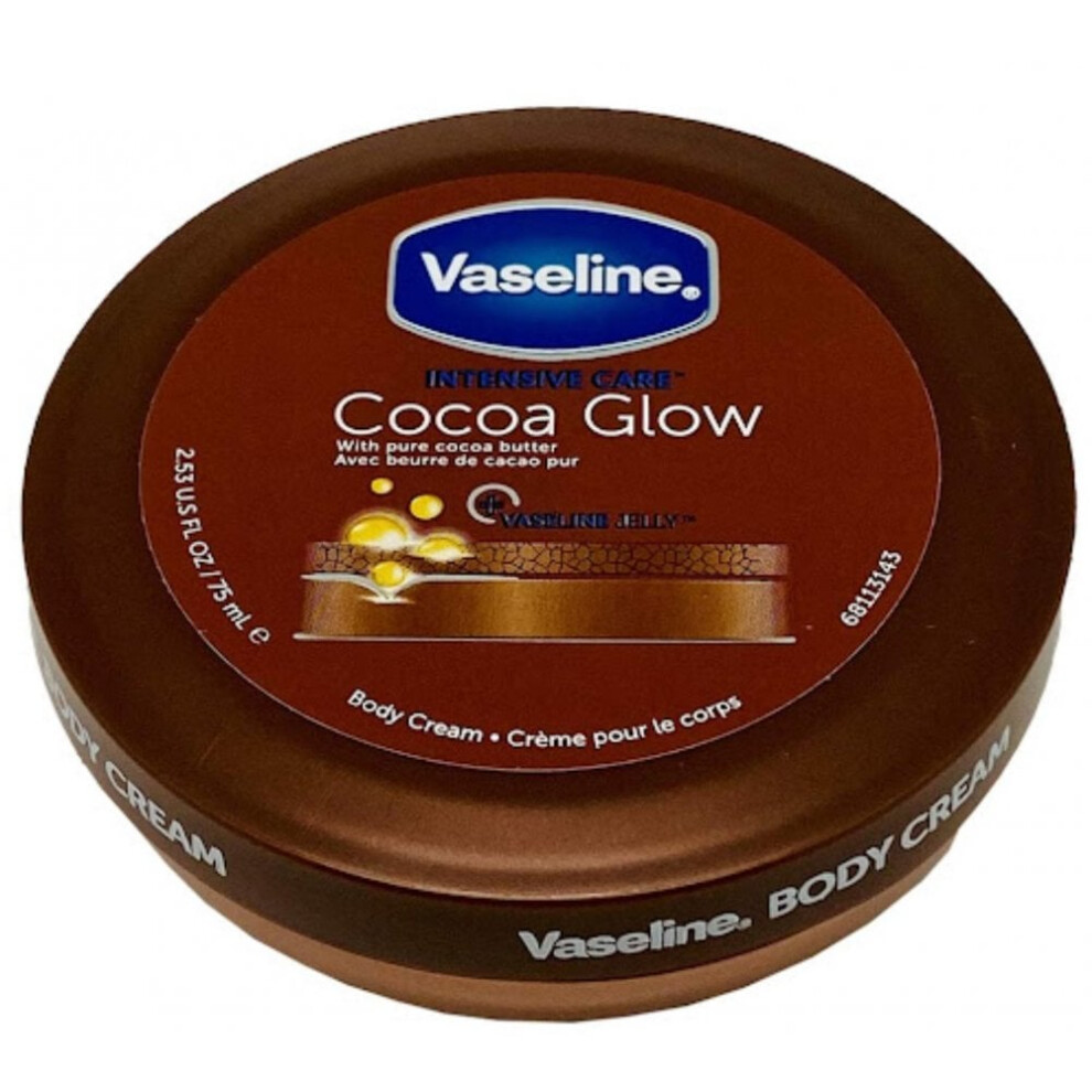 Vaseline Cocoa Glow Body Moisturizing Cream 75ml