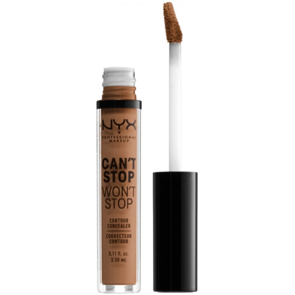 NYX Can't Stop Won't Stop 24H Concealer 3.5ml - Mahogany