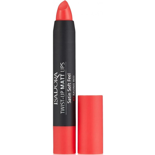 Isadora Twist-Up Matt Lips 3.3g - 62 Raving Red