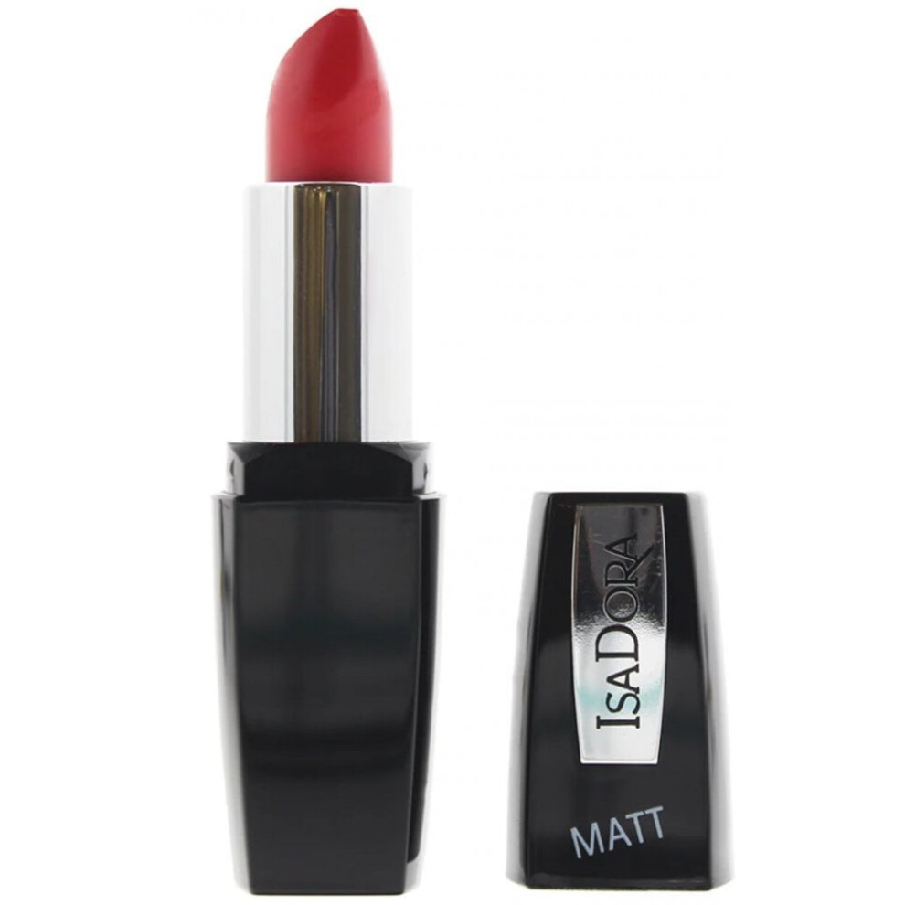 Isadora Perfect Matt Lipstick 4.5G - 04 Hot Coral