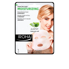 Maske Tuch - Iroha - Aloe + Grüner Tee + Ginseng - Befeuchtend - Frau - Eau de Toilette