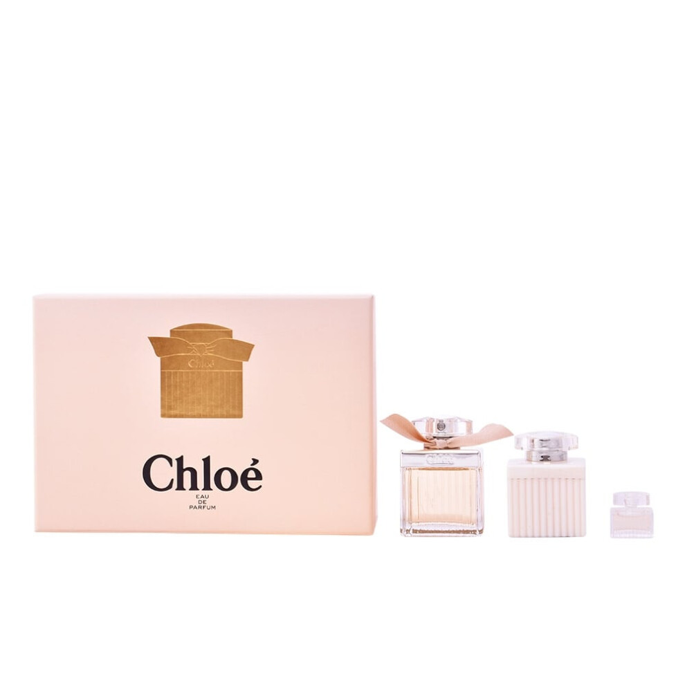 Chloe Signature Gift Set 75ml EDP Spray + Body Lotion 100ml + 5ml EDT Spray