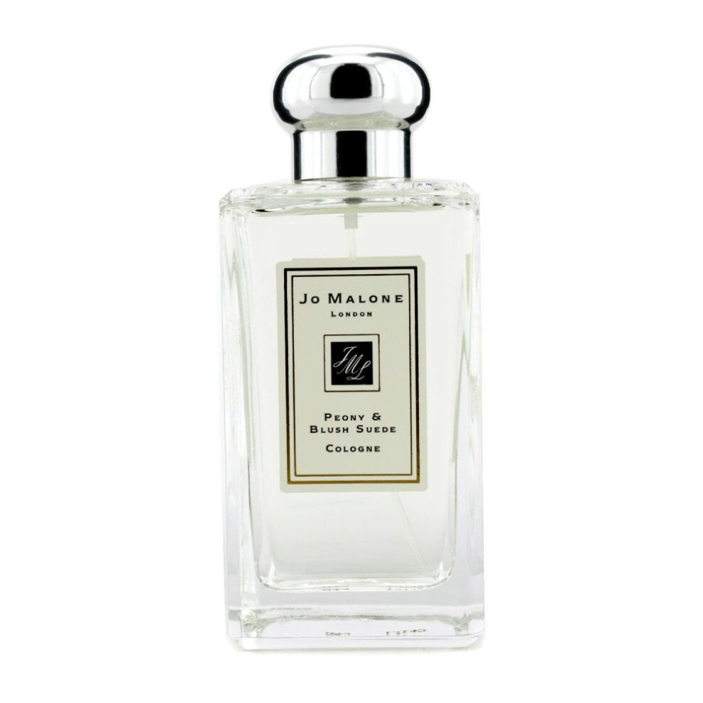 Jo Malone Peony Blush & Suede Cologne 100ml – Floral Fragrance with Peony, Rose & Suede, Red Apple Top Note (Without Box)