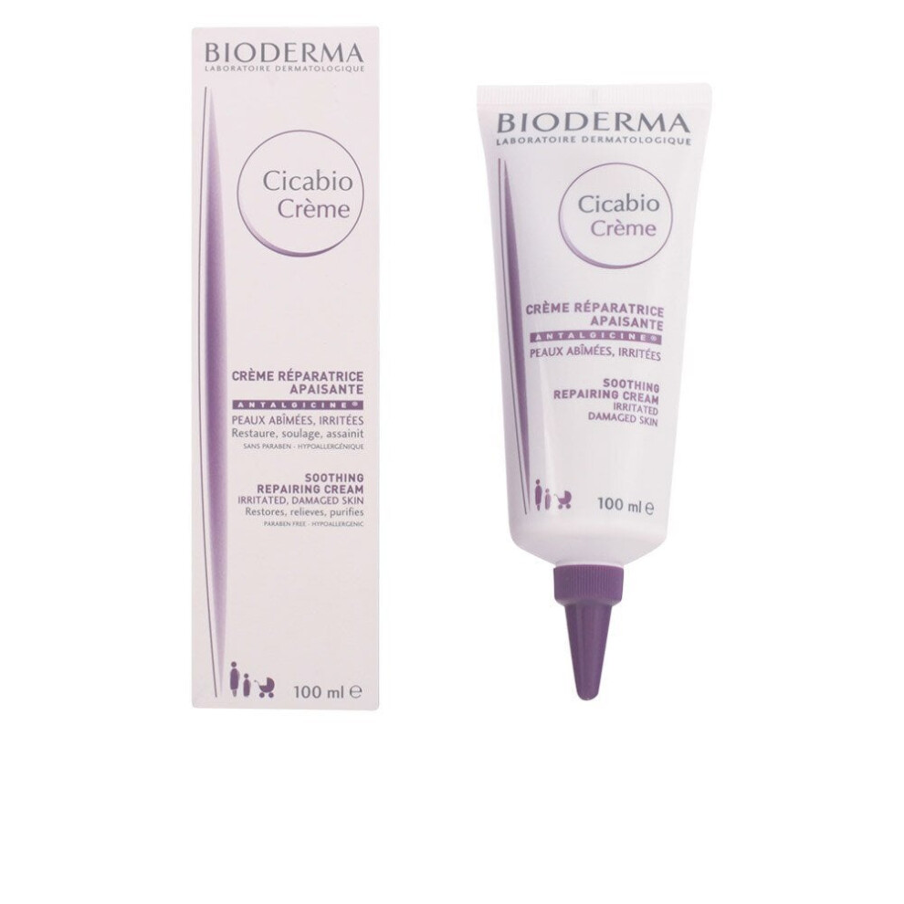 Bioderma Cicabio Creme 100Ml Restorative For Irritated Damaged Skin - Unisex Cream