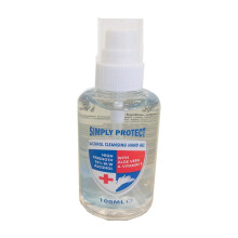 Simply Protect Alcohol Cleansing Hand Gel 100ml