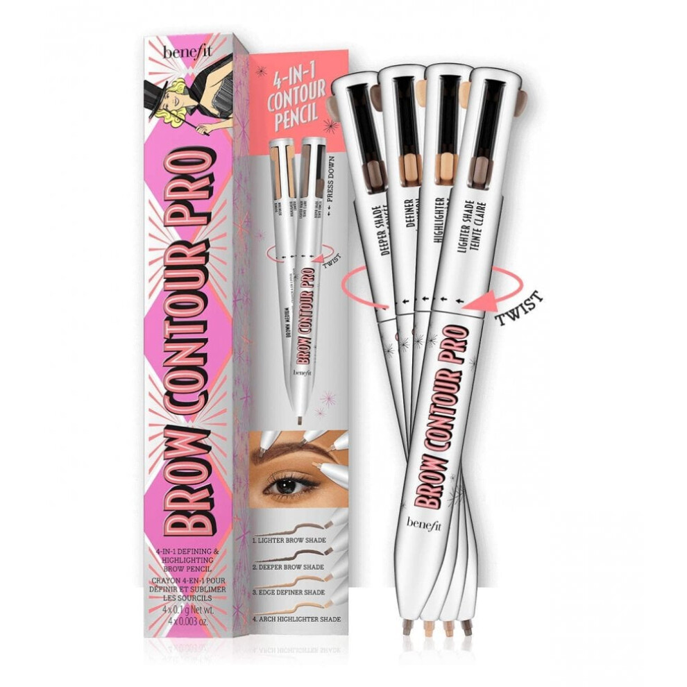 Benefit Brow Contour Pro 4-In-1 Pencil 0.4Gr