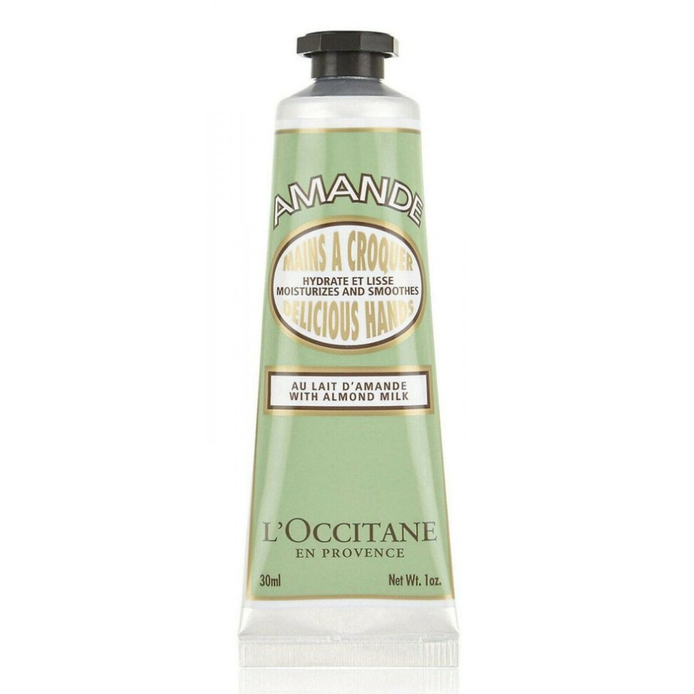 L'Occitane Amande Almond Delicious Hands Hand & Nail Cream 30ml