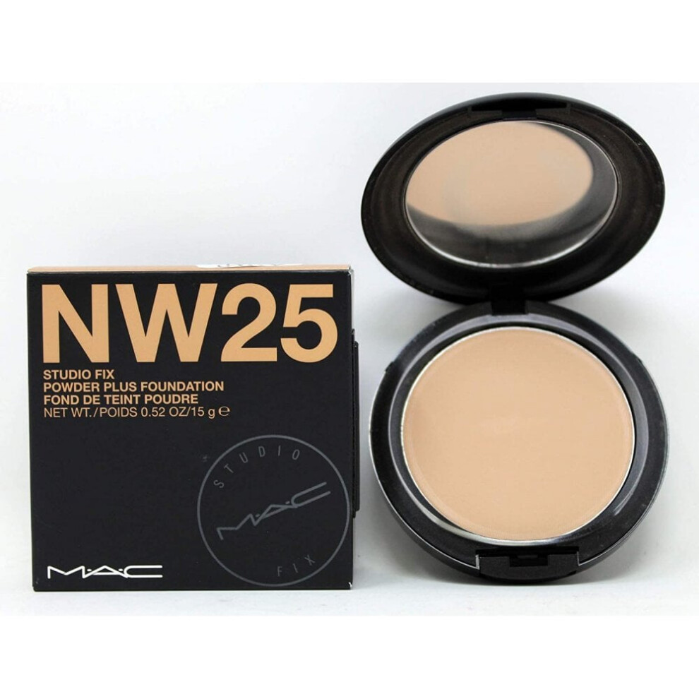 (NW45) MAC Studio Fix Powder Plus Foundation 0.52/15g New In Box (Choose Your Shade)