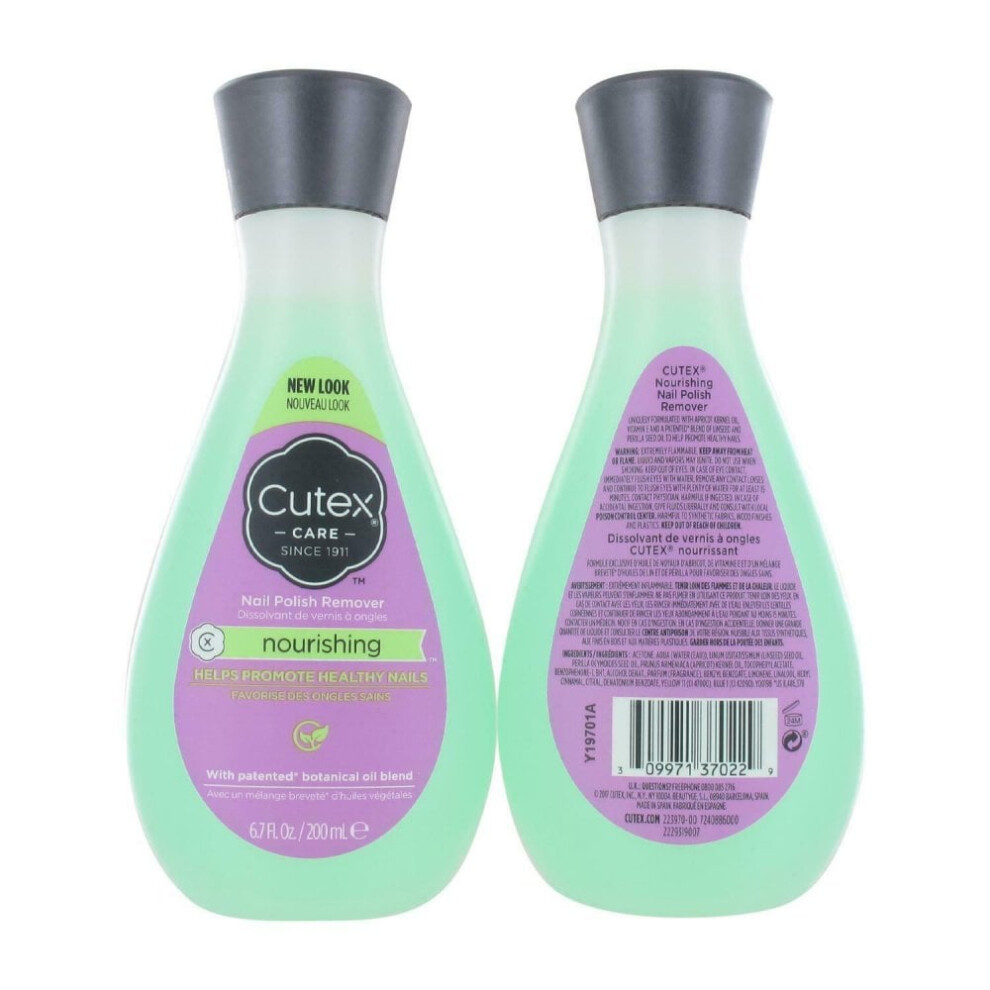 Cutex Nourishing Nail Polish Remover 200ml