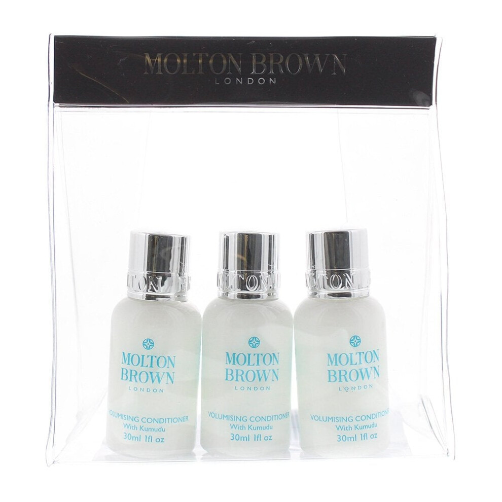 Molton Kumudu Gift Set 3 X Conditioner 30Ml Brown