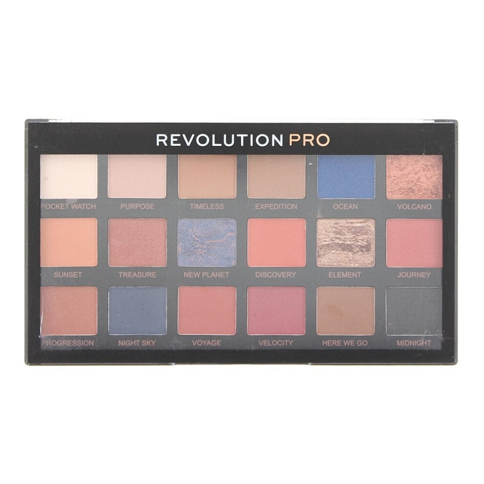 Revolution Pro Regeneration Trends Azure Eye Shadow Palette 18 X 0.8G