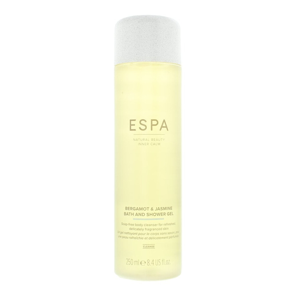 Espa Bergamot & Jasmine Bath & Shower Gel 250ml