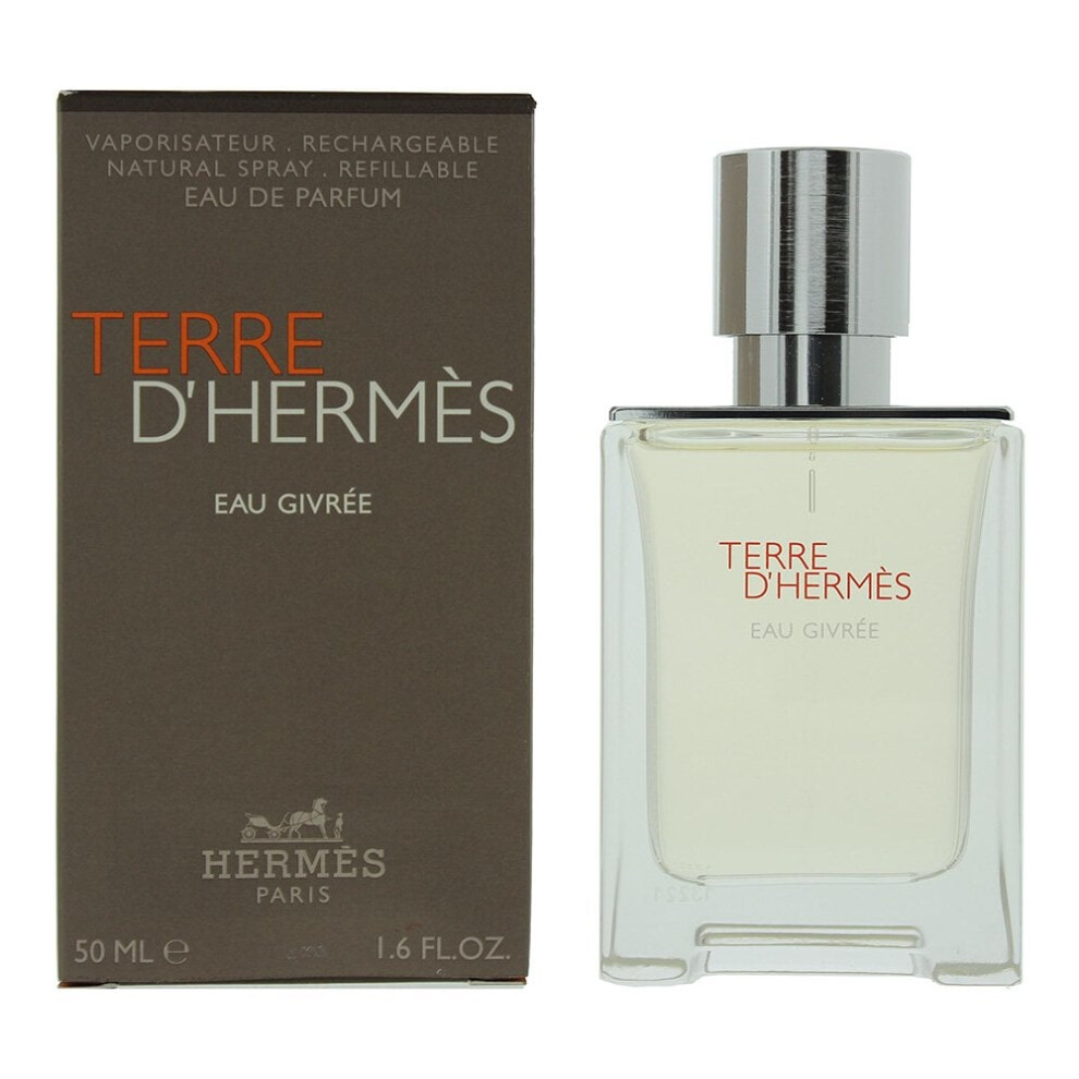 Hermes Terre Dhermes Eau Givree Refillable 50ml EDP Spray