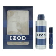 Izod Blue 2 Piece Gift Set: EDT 15ml - Body Spray 200ml