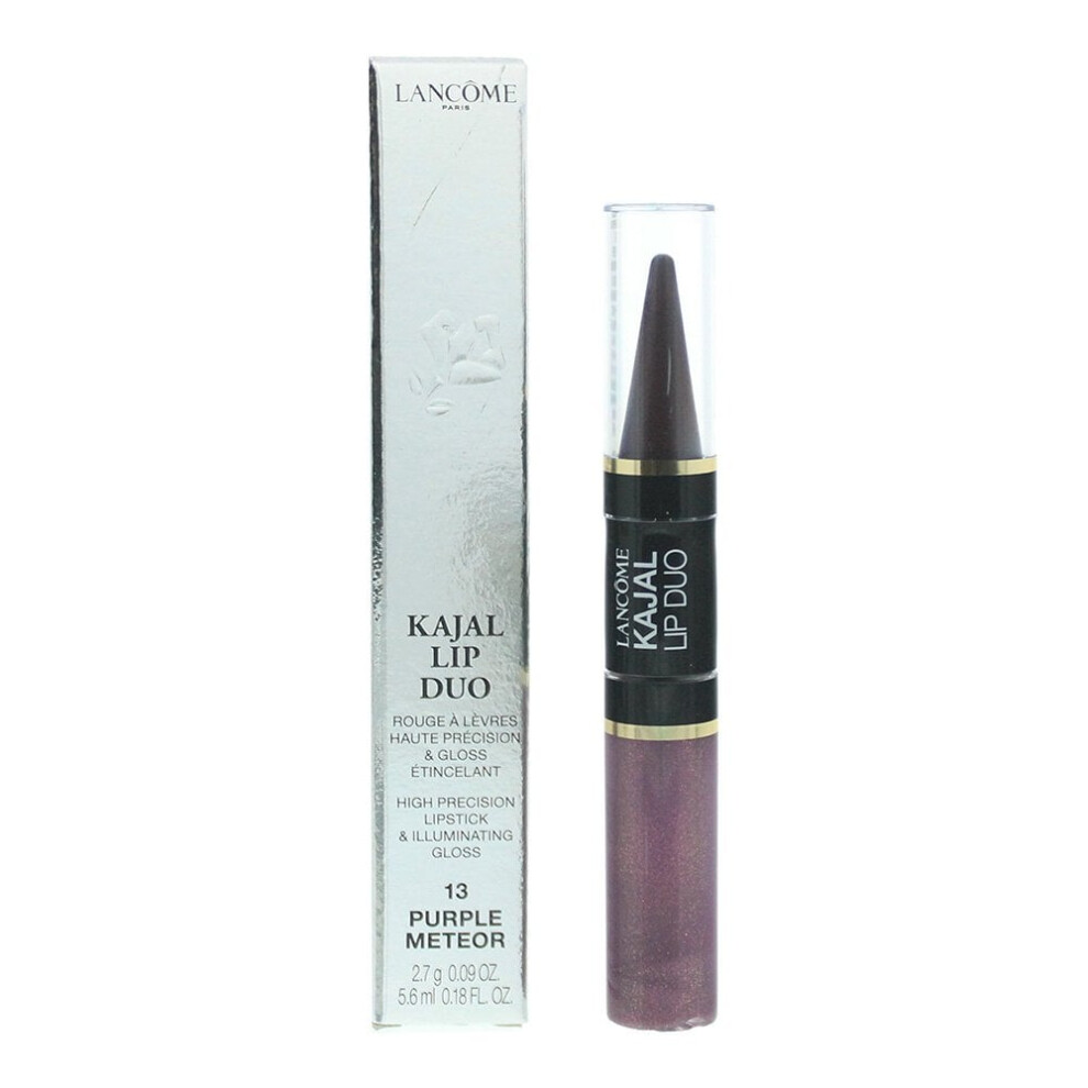 Lancome Kajal Lip Duo Lipstick & Gloss 13 Purple Meteor 2.7G
