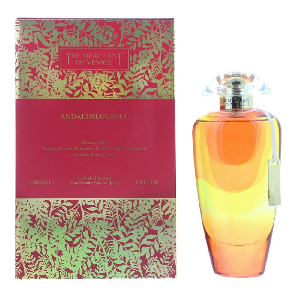 The Merchant Of Venice Amber Andalusian Soul 100Ml Edp Spray