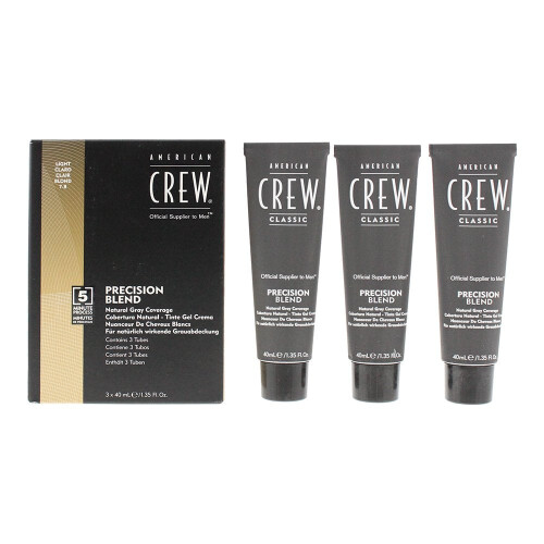 American Crew American Crew Precision Blend Set 3 Pices - 7 8 Light