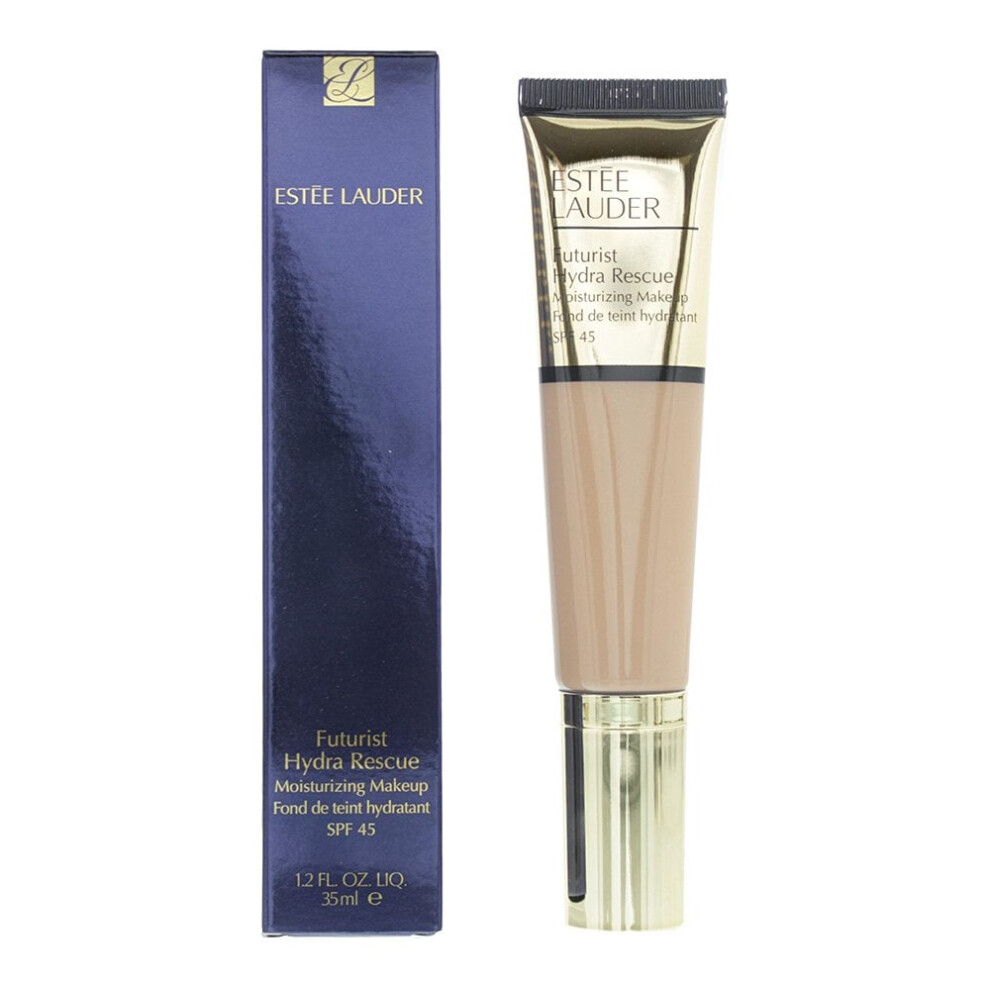 (3N1 Ivory Beige) Estee Lauder Futurist Hydra Rescue Moisturizing Makeup Spf 45 1.2oz  New With Box
