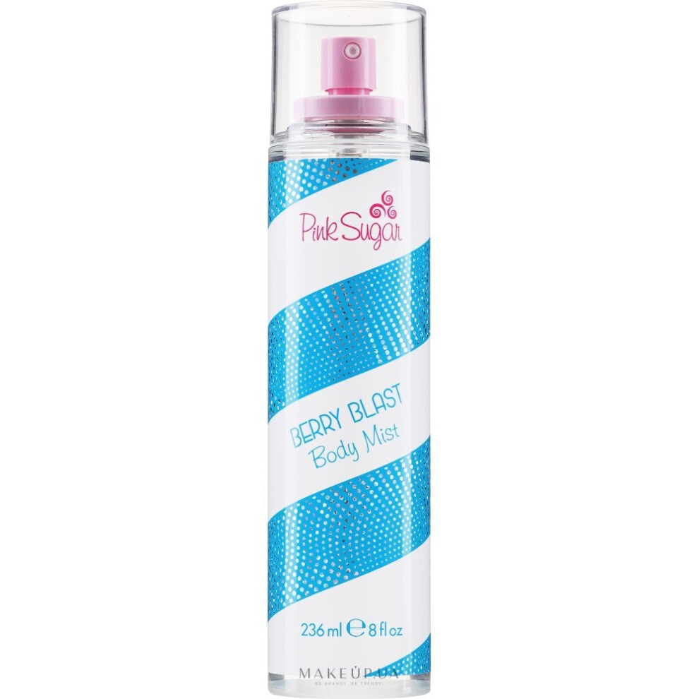 AQUOLINA PINK SUGAR BERRY BLAST BODY MIST 236 ML - Image 3