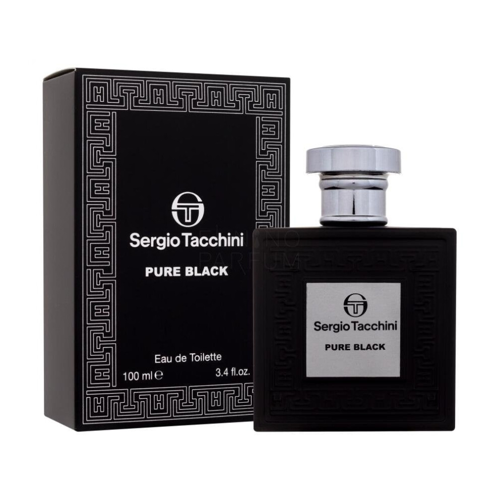 Black Sergio Tacchini Pure 100Ml Edt Spray