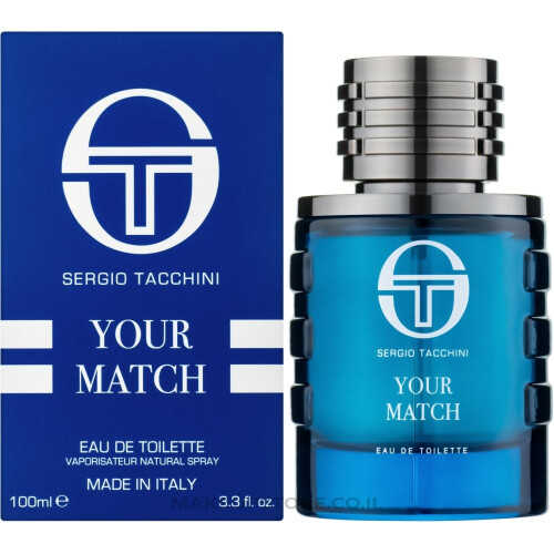 Sergio Tacchini Your Match 100ml EDT Spray