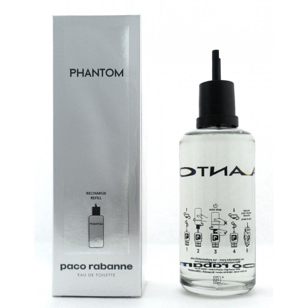 Paco Rabanne Phantom Refill 200ml EDT Spray