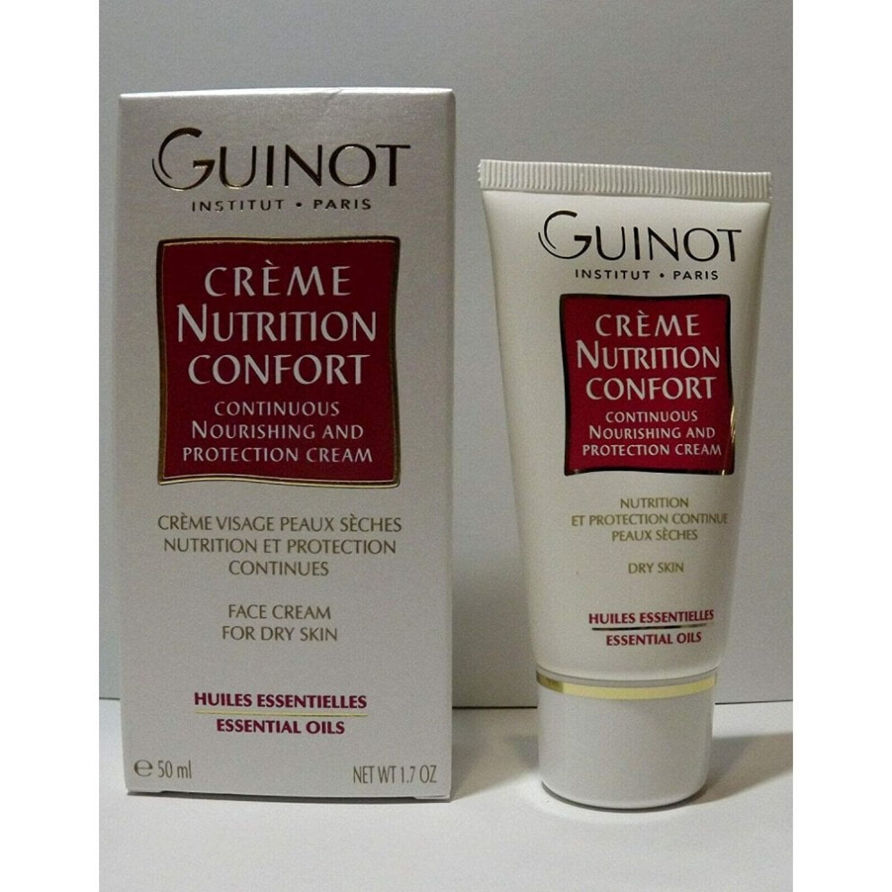 Guinot 50ml Creme Nutrition Confort Continuous Nourishing & Protection Cream Dry Skin