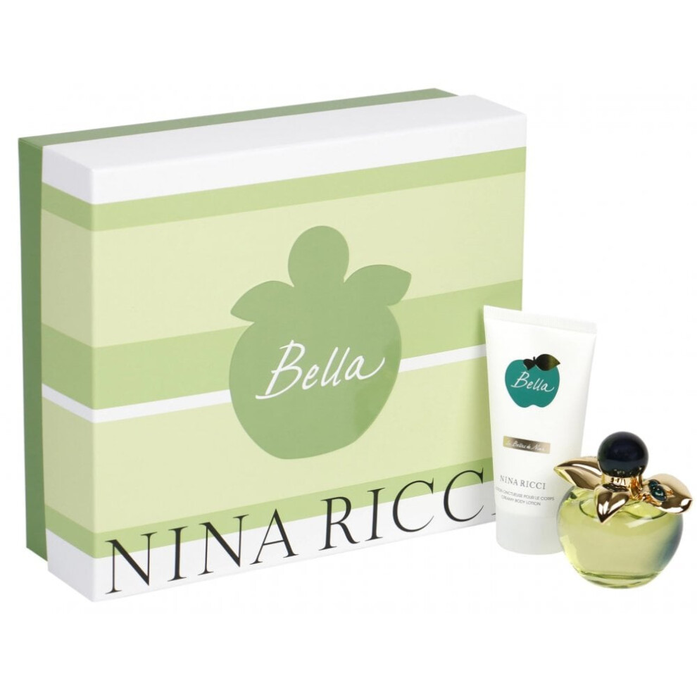 Nina Ricci Bella Giftset 50ml EDT Spray + Body Lotion 75ml
