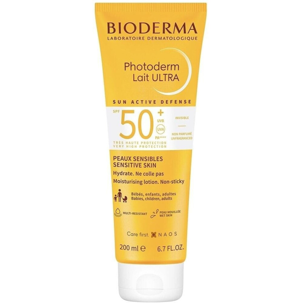 Bioderma Photoderm Lait Ultra Moisturising Lotion SPF50+ 200ml