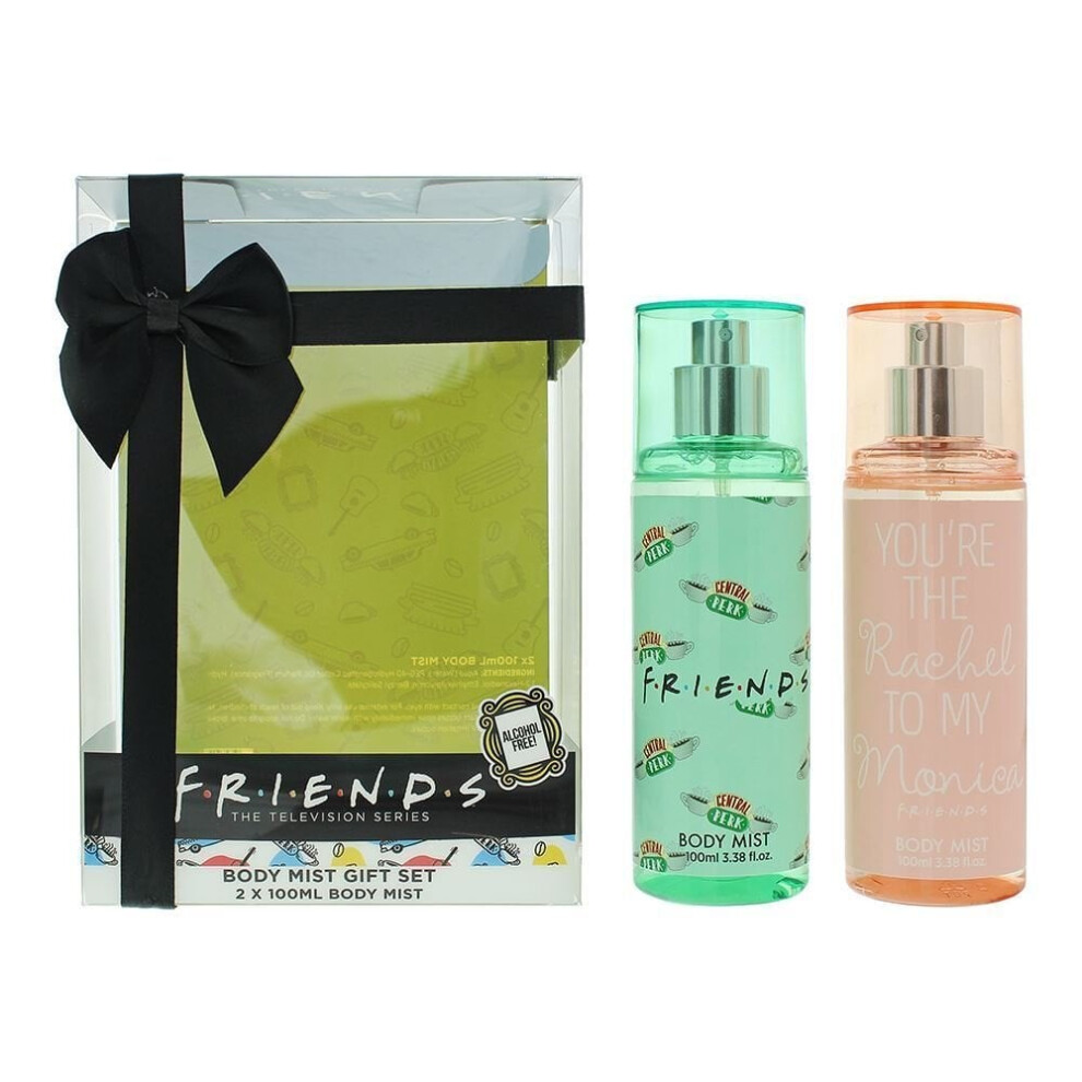 Warner Bros . Friends Body Mist Gift Set 2 X 100Ml Body Mist