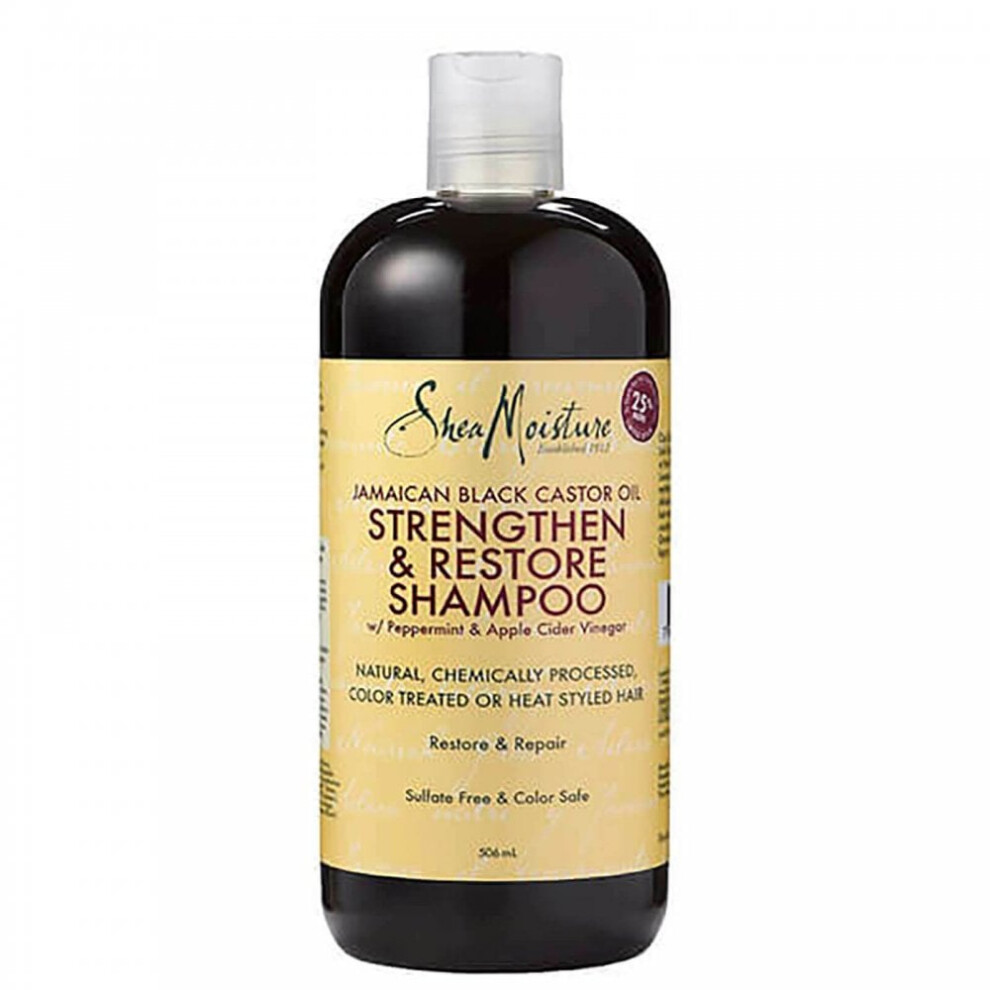 Shea Moisture Jamaican Black Castor Oil Strengthen & Restore Shampoo 506ml