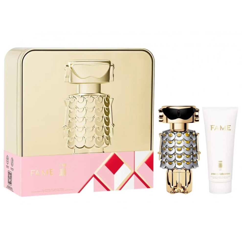 Paco Rabanne Fame Gift Set 50ml EDP + 75ml Body Lotion