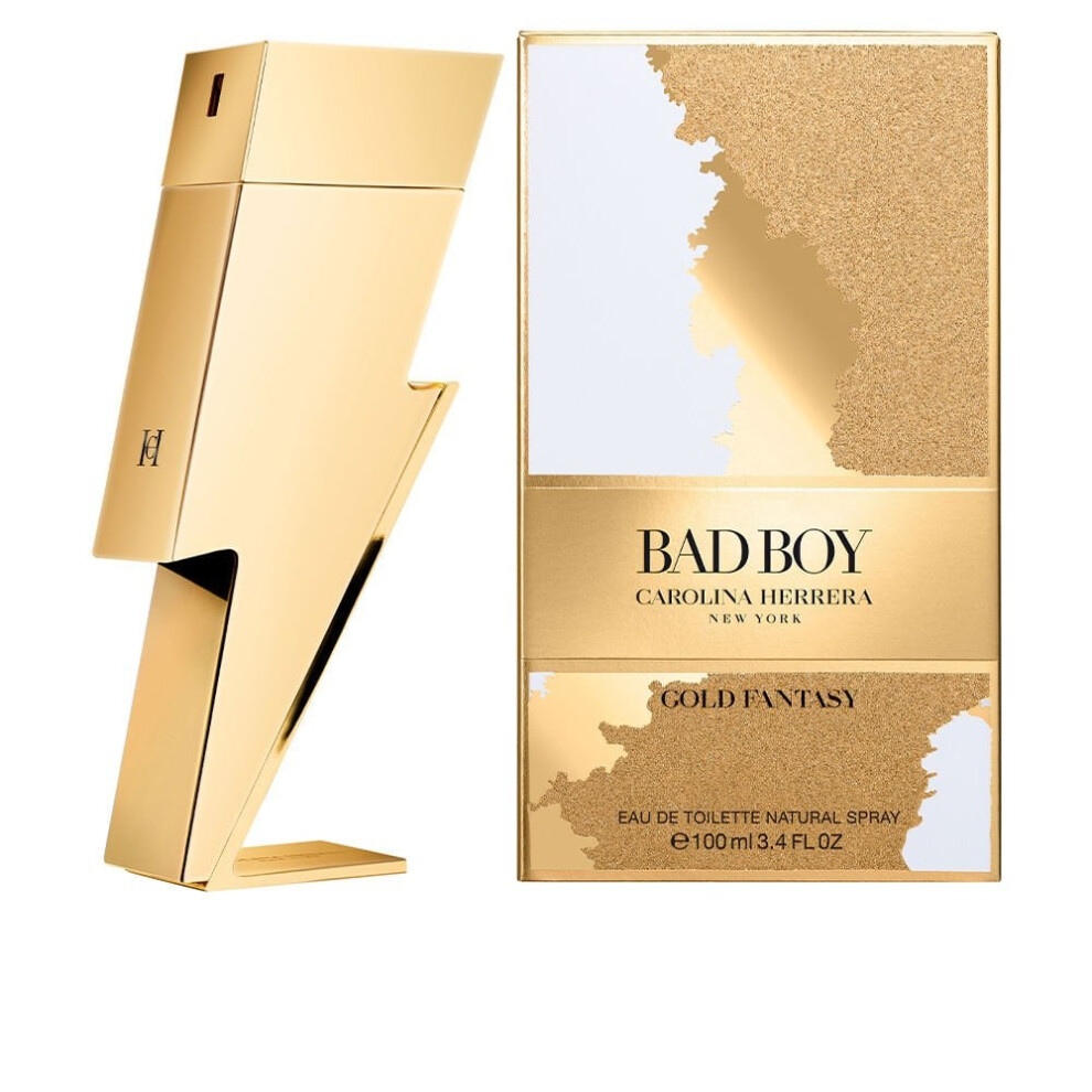Carolina Herrera Bad Boy Gold Fantasy 100ml EDT Spray