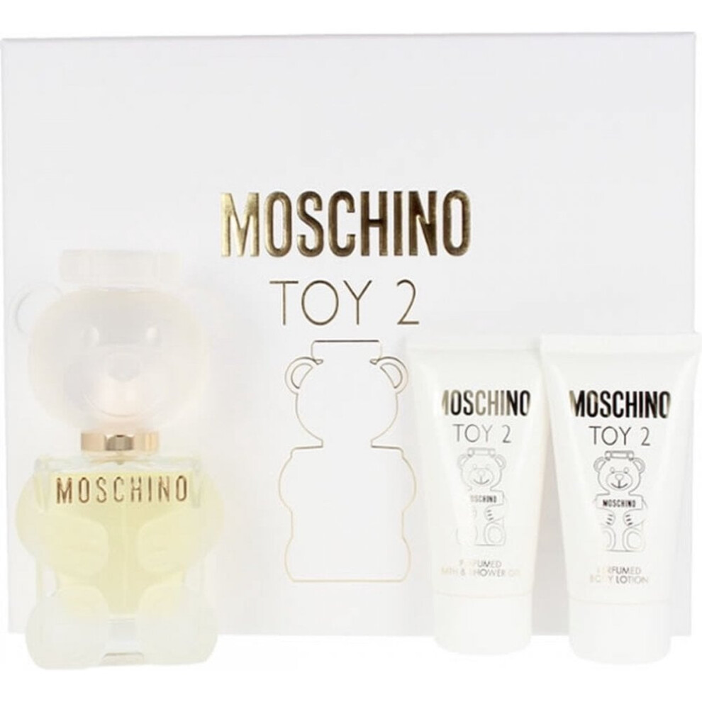 Moschino Toy 2 Gift Set 50ml EDP + 50ml Body Lotion + 50ml Shower Gel