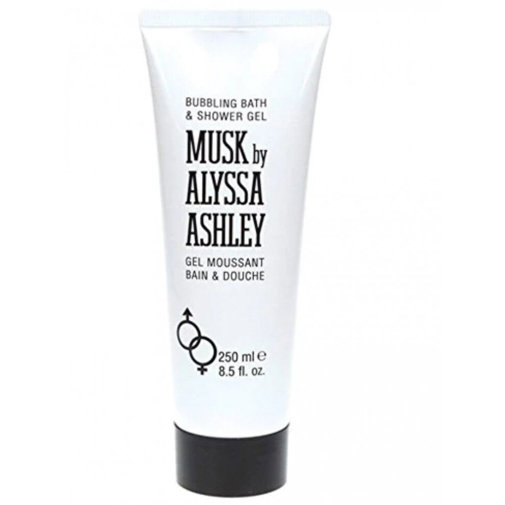 Alyssa Ashley Musk Bath and Shower Gel 250ml-image-OPC-P5VSPDF-NEW