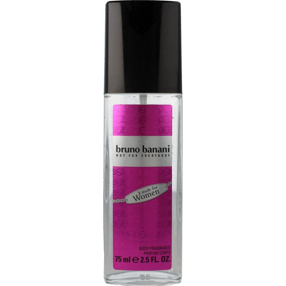 Bruno Banani Made For Women Deodorant Natural Spray 75Ml