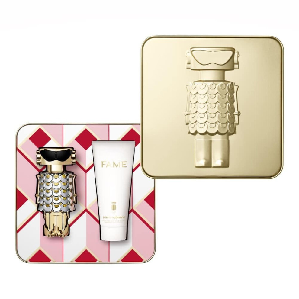 Paco Rabanne Fame Eau De Parfum 80ml Spray Gift Set