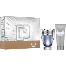 Paco Rabanne Invictus Gift Set 100ml EDT Spray + All Over Shampoo 100ml