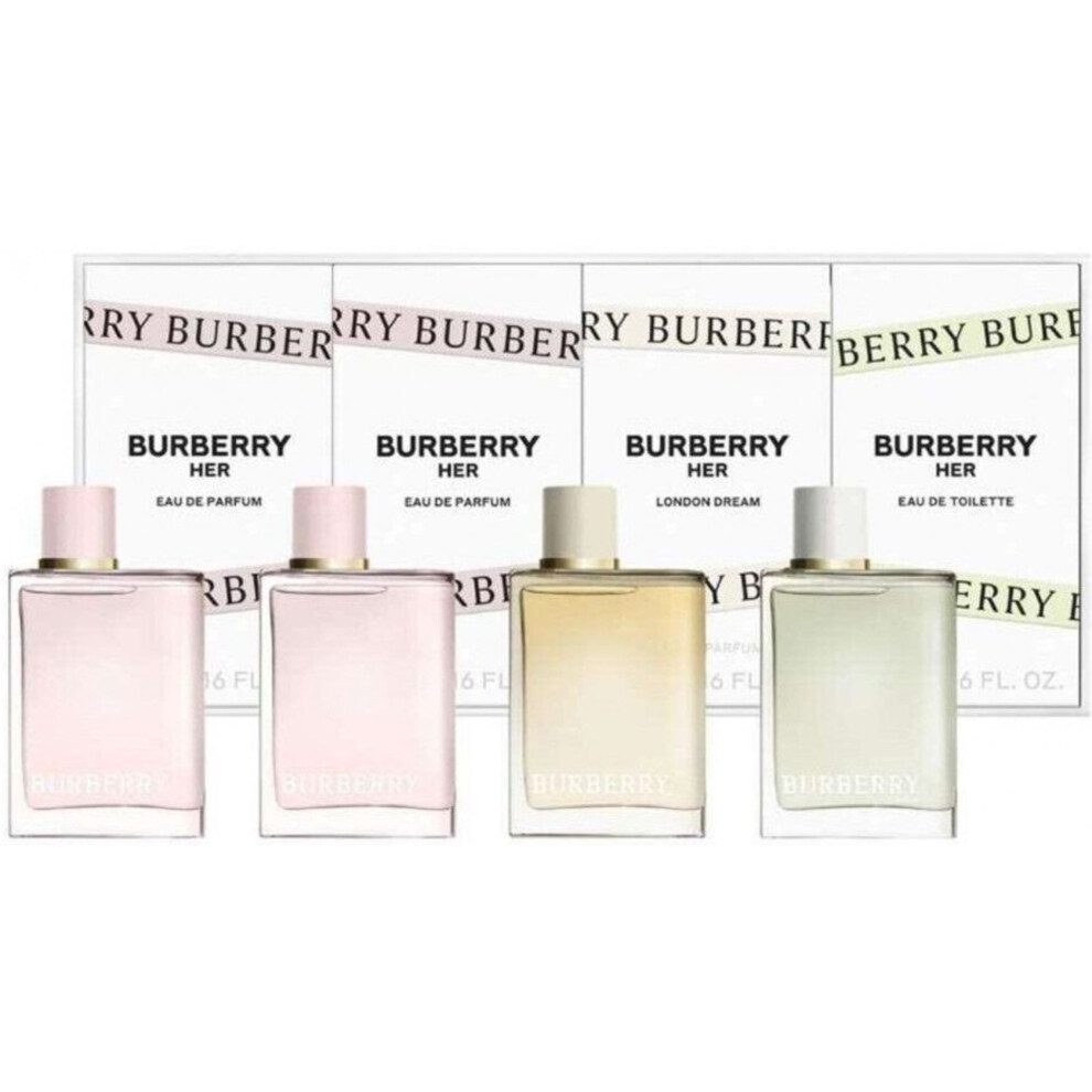 Burberry Travel Exclusive 4 Mini Sets