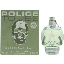 Apă de toaletă, Police, To Be Super Natural, Unisex, 75 ml