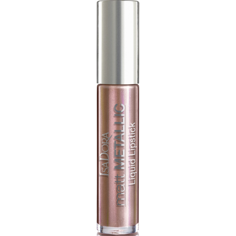 Isadora Matt Metallic Liquid Lipstick 7ml - 81 Rose Gold-image-OPC-PDTMGWM-NEW